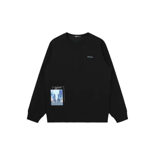 KIKC Sweatshirts Men Pitch Black