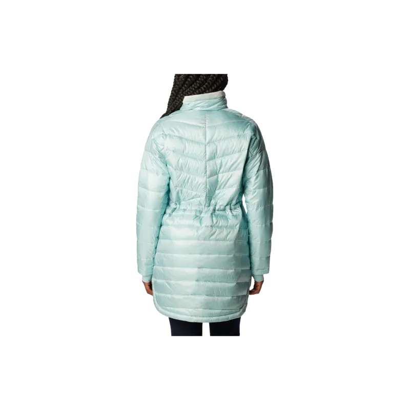 Columbia Puffer Jackets Women's Light Blue-1