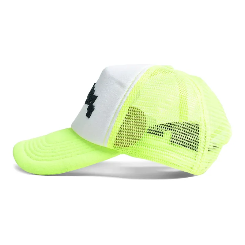 PALM ANGELS Baseball Caps Unisex White/Green-2