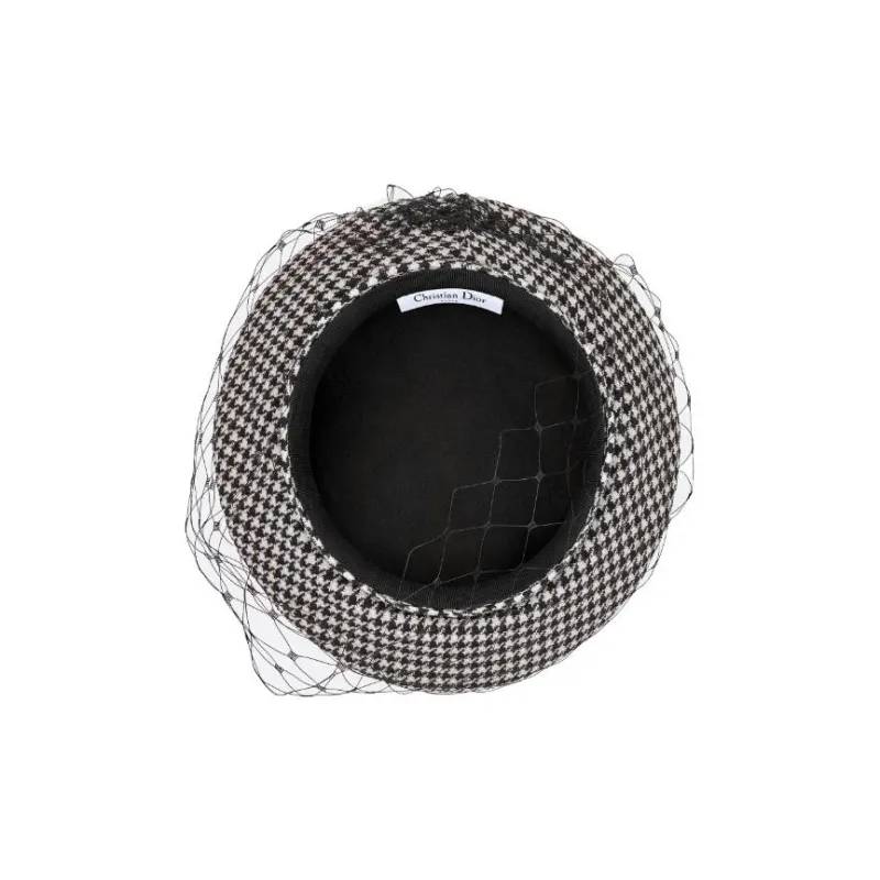 DIOR Berets Women's Black/White-1