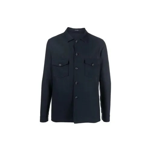 Tagliatore Button-down Fitted Jacket