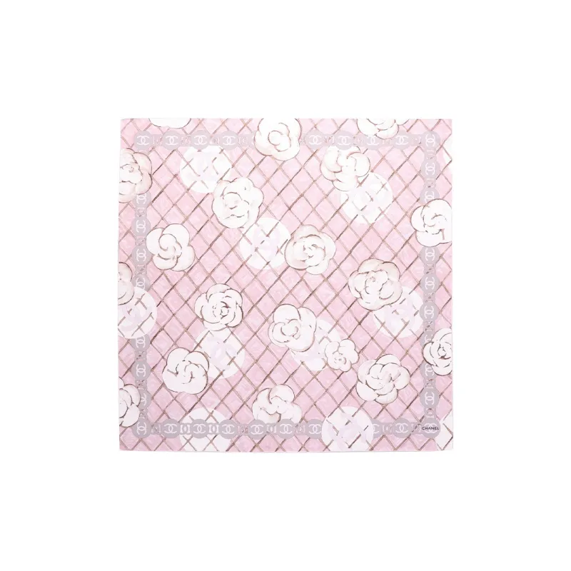 CHANEL Silk Scarves Women's-0