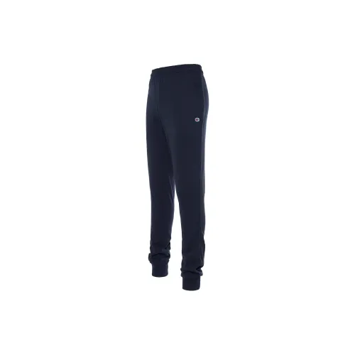 Champion Knitted Sweatpants Unisex Navy Blue