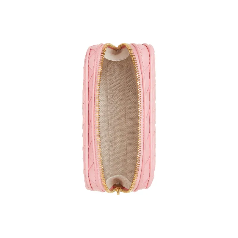 Bottega Veneta Teen Intrecciato Zippered Pouch-2