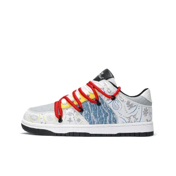 The Simpsons Low Top Skateboard Shoes Unisex