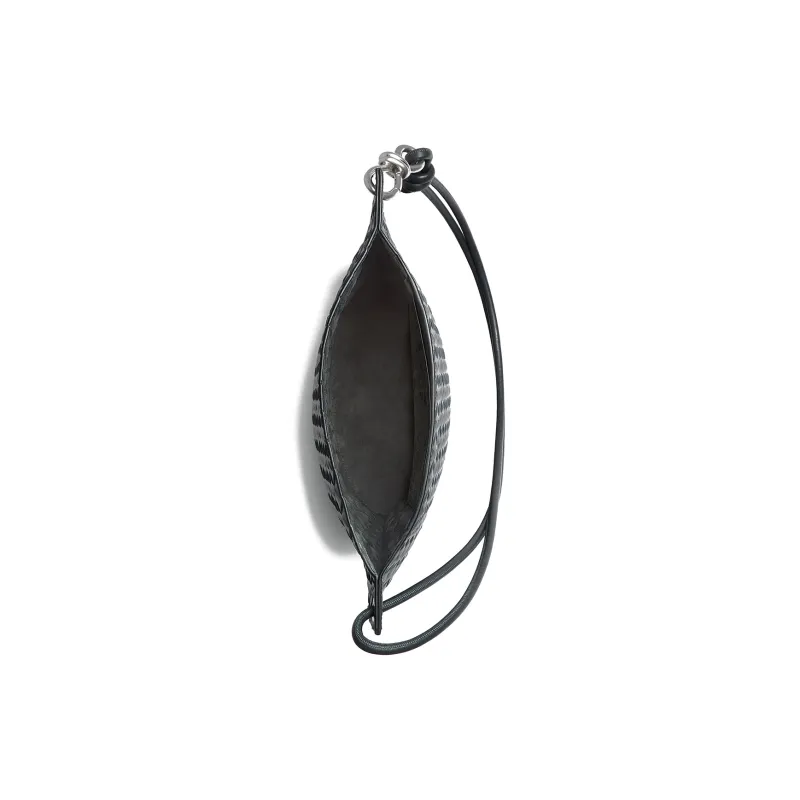 Bottega Veneta KNOT Cow Leather Bucket Bag, Shoulder Bag, Crossbody Bag Medium Size Men's Slate Gray-2