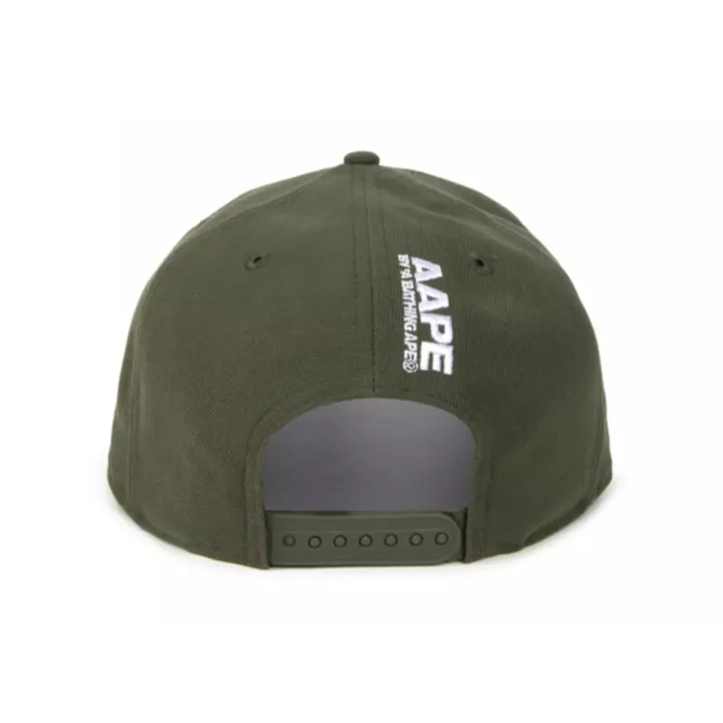 Aape Polyester Baseball Caps Unisex Gray/Green-3