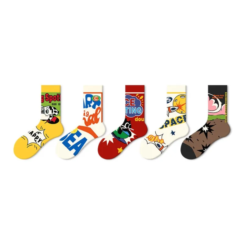 JKN Unisex Mid Calf Socks-12