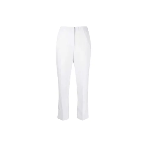 Patrizia Pepe Cropped Slim-cut Crepe Trousers