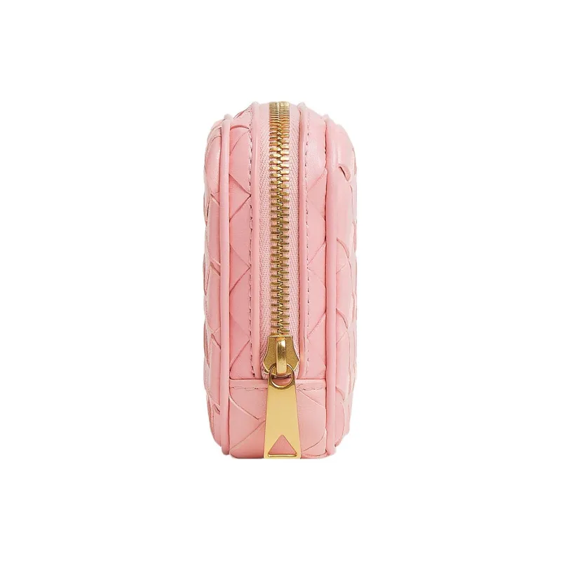 Bottega Veneta Teen Intrecciato Zippered Pouch-1