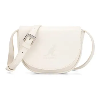 KANGOL Synthetic Leather Shoulder Bag Crossbody Bag Mini Women's White