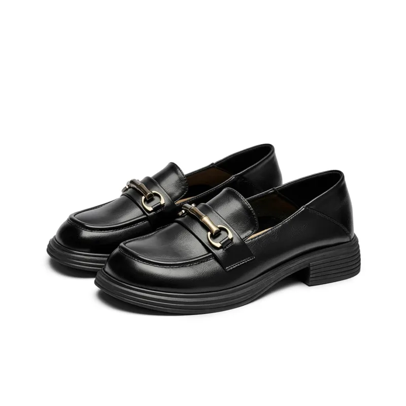 GEMEIQ Loafers Women's Black/Khaki-11