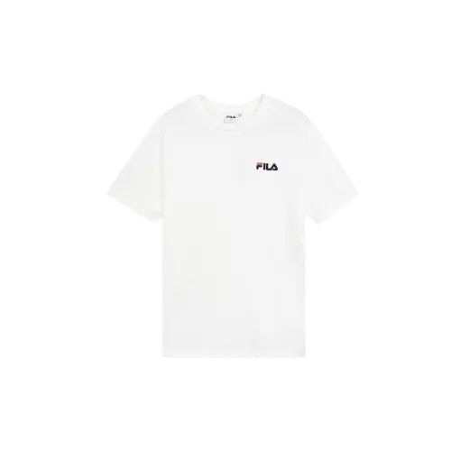 FILA T-Shirts Unisex White