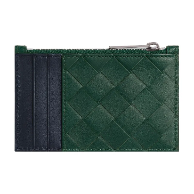 Bottega Veneta Intrecciato Zipped Card Case-0