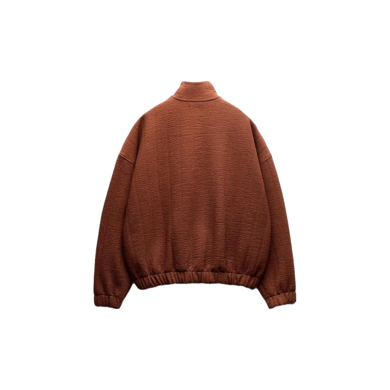 ZARA Jackets Women's Ochre Red-1