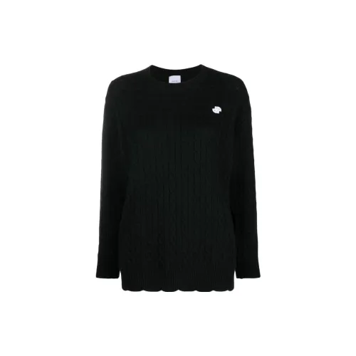 Patou Logo-motif Cable-knit Jumper