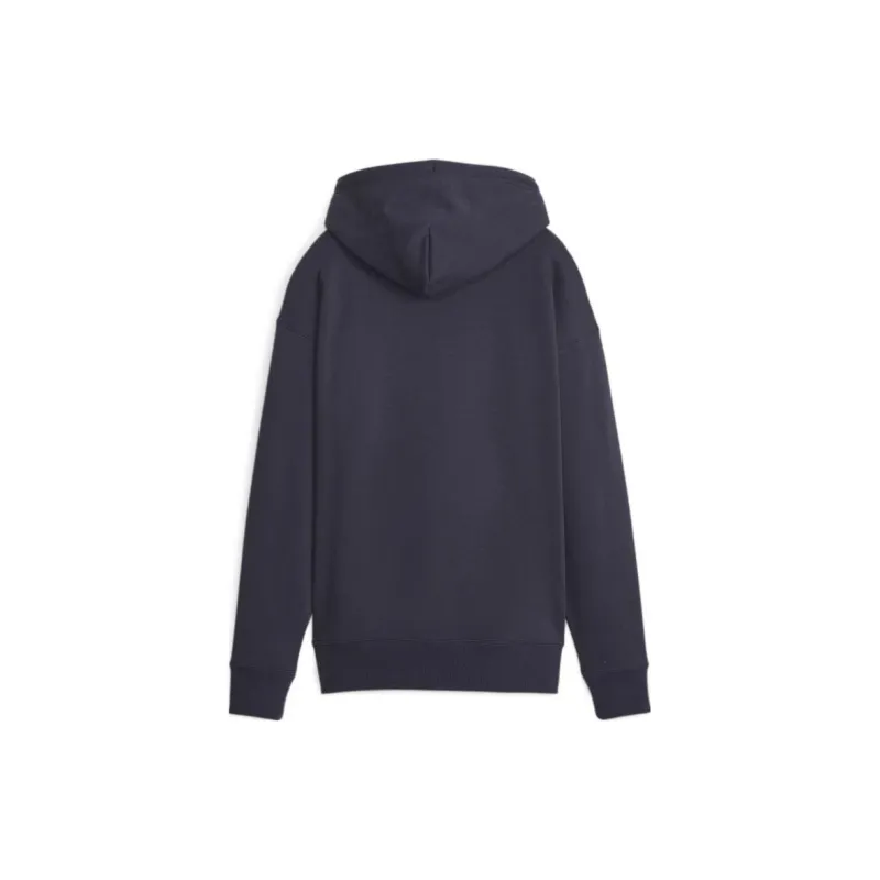 PUMA Crews TEAM Hoodie Fleece Sweatshirt Women's Blue-1