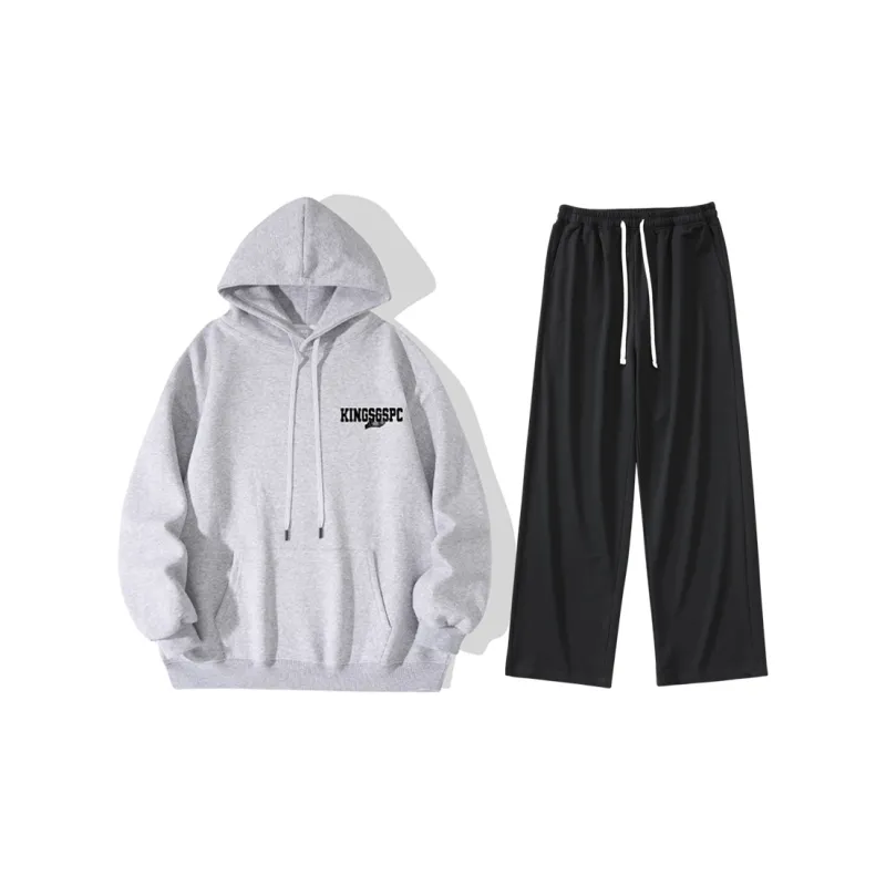 Kingsgspc Sweatshirt Sets Unisex-31