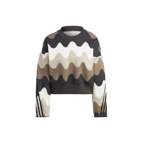 Marimekko X Adidas Sweatshirts Women's Light Brown