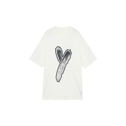 Y-3 T-Shirts Unisex White