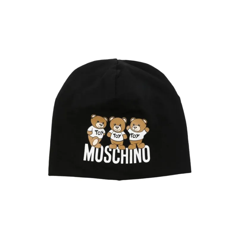 MOSCHINO Teddy Bear-motif Beanie-0