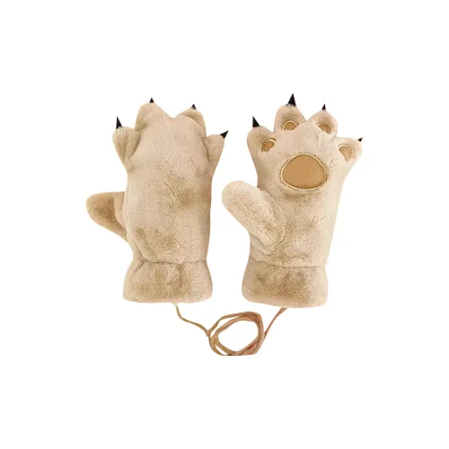 JEFFSUN Sheepskin Gloves Unisex Black