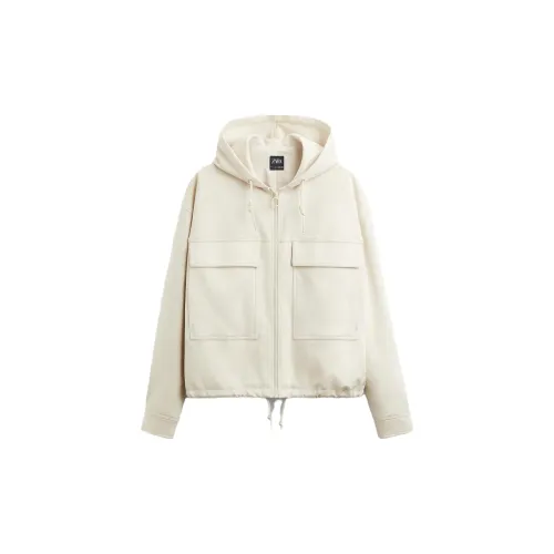 ZARA Jackets Men White