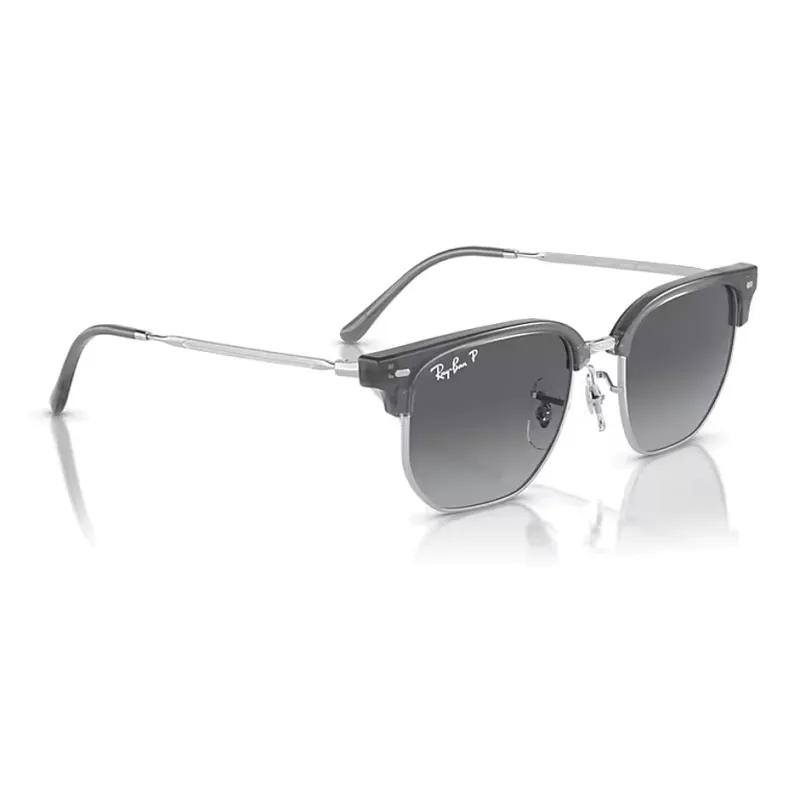 RayBan Injection Molded Irregular Shape Sunglasses Kids' Gray-3