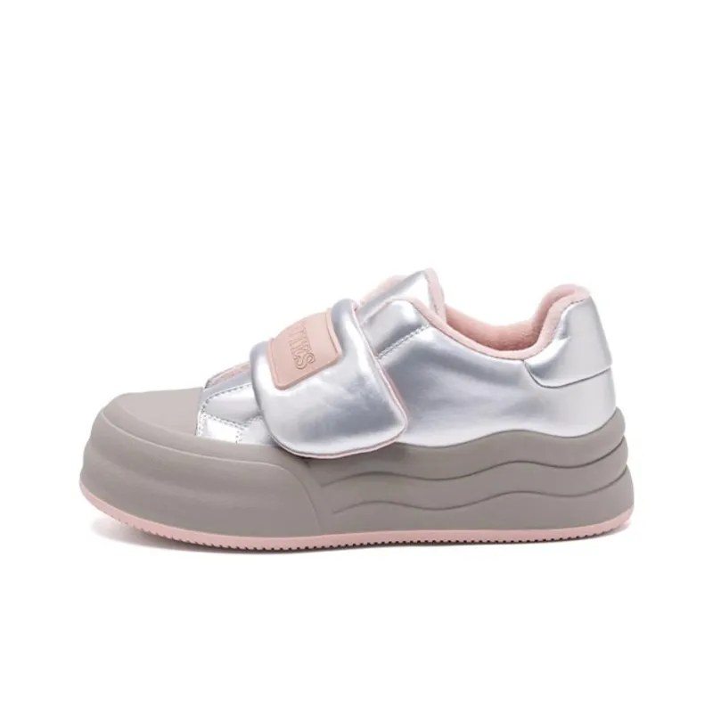 15 MINS Thermal Low Top Skateboard Shoes 4cm Women's-4