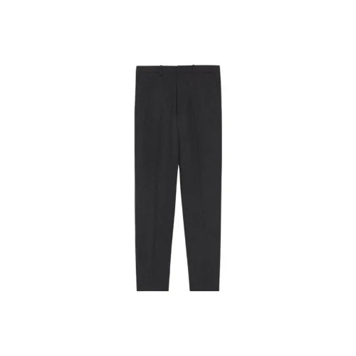 THEORY Casual Pants Men Black Gray A0S