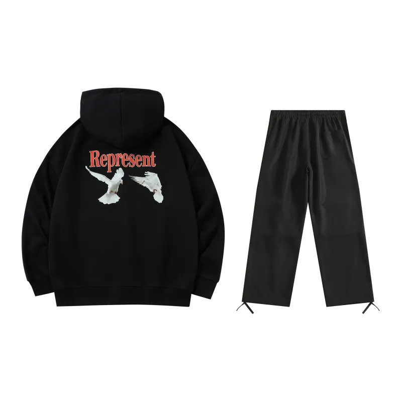 ALORGEEK Sweatshirt Sets Unisex-3