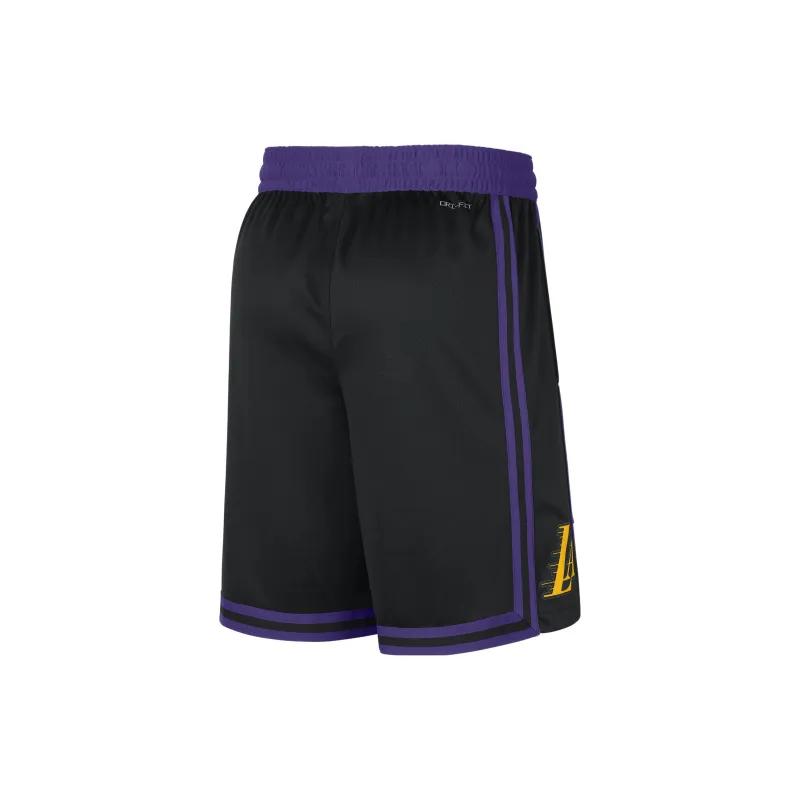 Nike Los Angeles Lakers City Edition 2023/24 Men's Nike Dri FIT Nba Swingman Shorts-1