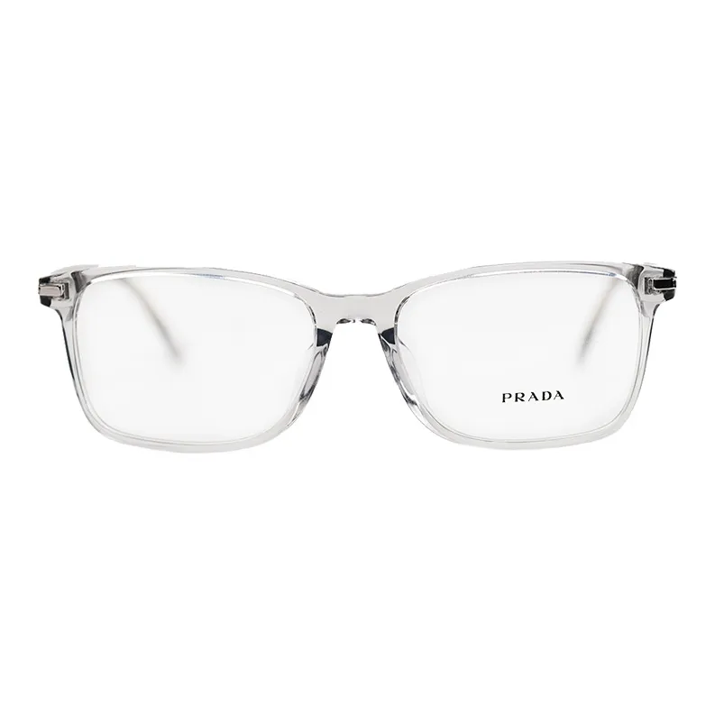 PRADA Plate Frame Metal Polycarbonate Lens Square Eyeglass Frames Men's-4