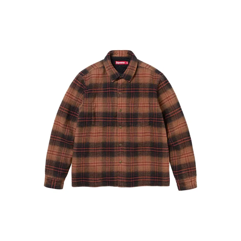 Supreme Lined Flannel Snap Shirt - Cheap Rcj Jordan Outlet 
