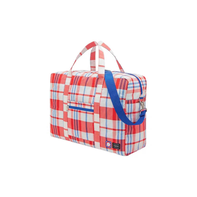 CLOT PORTER Collaboration Nylon Shoulder Bag Crossbody Bag Handbag Regular Unisex Red & White & Blue-1