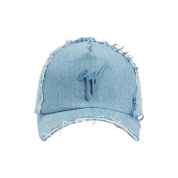 Giuseppe Zanotti/GZ Fabric Baseball Caps Unisex Blue