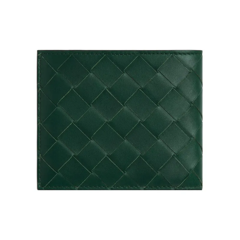 Bottega Veneta Intrecciato Bi Fold Wallet-1