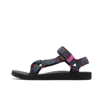Teva Original Universal Beach Sandals Women's Black Purple