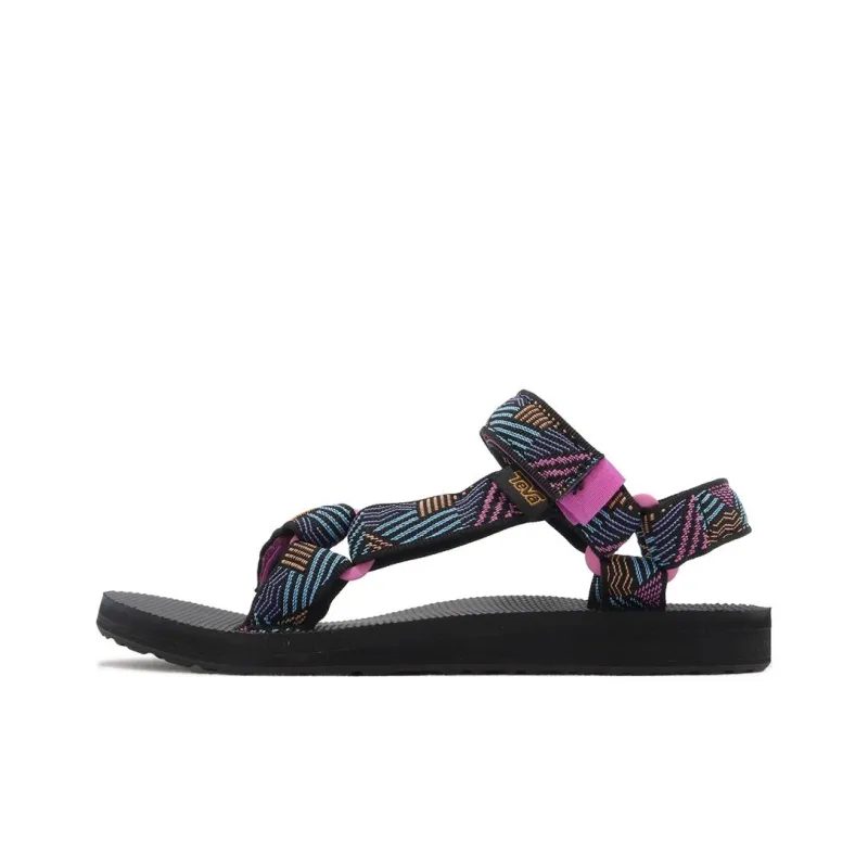 Teva Original Universal Beach Sandals Women's Black Purple-0