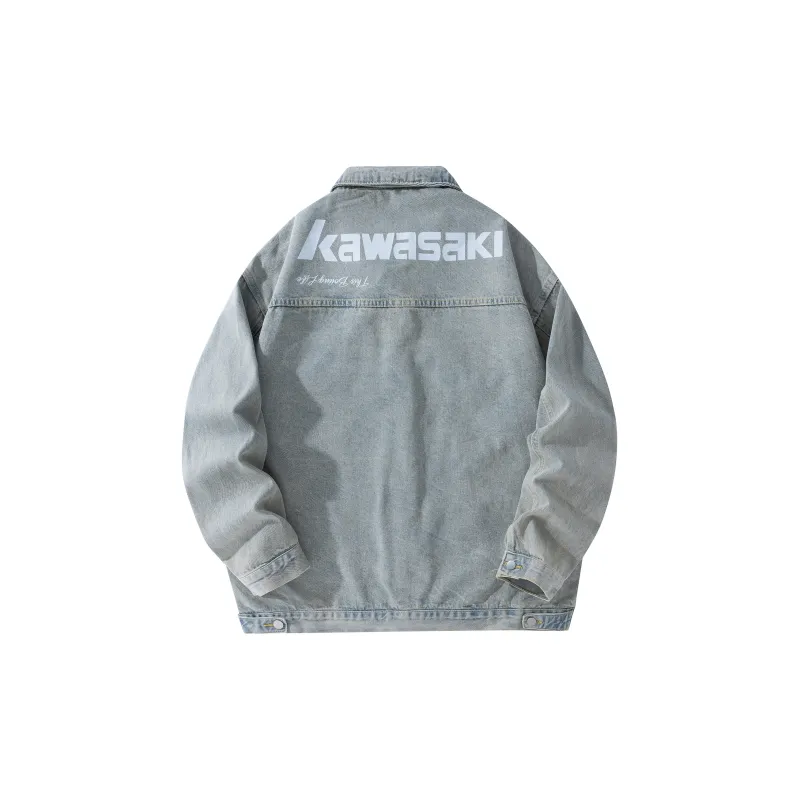 Kawasaki Denim Jackets Unisex-1