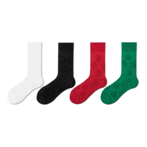 JKN Unisex Mid-Calf Socks