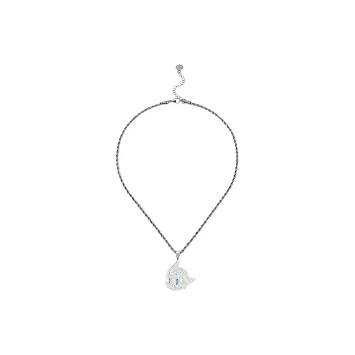 BEASTER Gold Plated Silver Necklaces Unisex-0