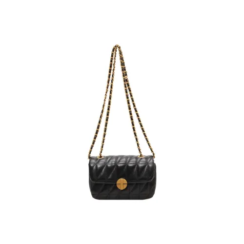 NOMK PU Crossbody Bag Shoulder Bag Regular Women's Black/Coffee/Brown/Ecru