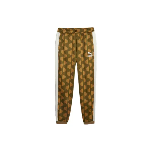 PUMA The Knitted Sweatpants Men Brown