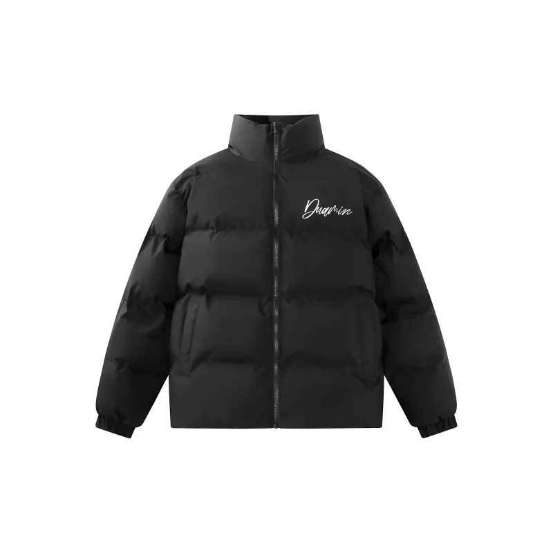 Duamin Puffer Jacket Unisex Black-1