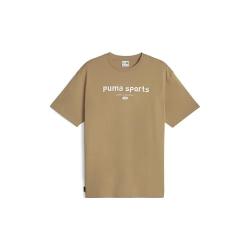 PUMA Popular Department T-Shirts Men Coffee