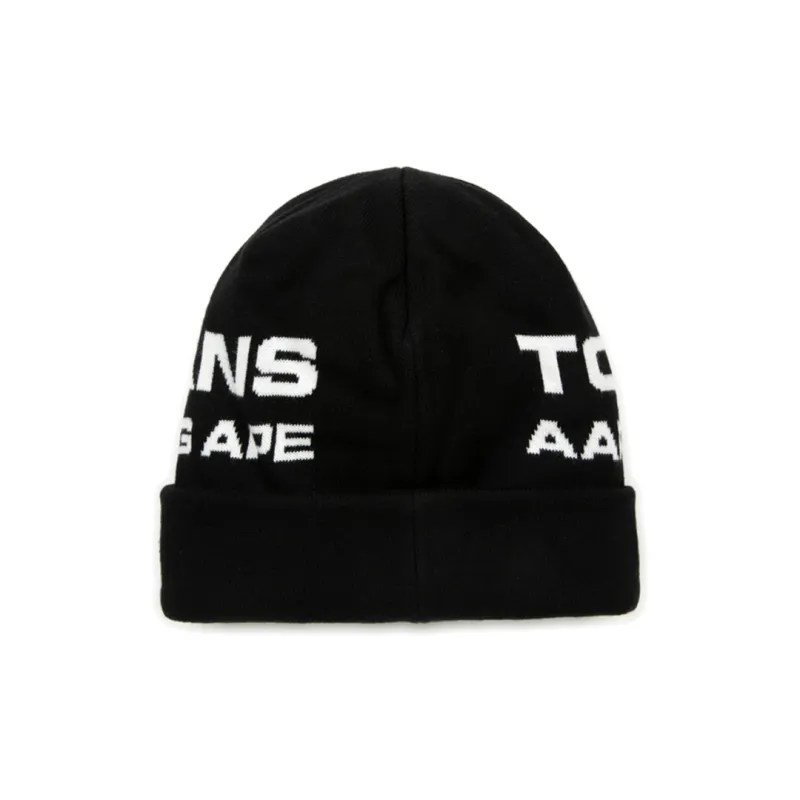 Bape X Tommy Logo Jacquard Knit Beanie-3
