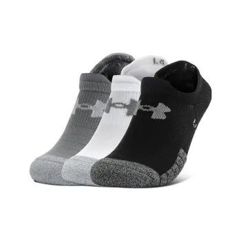 Under Armour Ankle Socks Unisex 3 Pack Steel