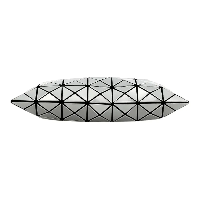 ISSEY MIYAKE Prism PVC Tote Bag Shopping Bag Handbag Shoulder Bag Regular Women's Silver-3