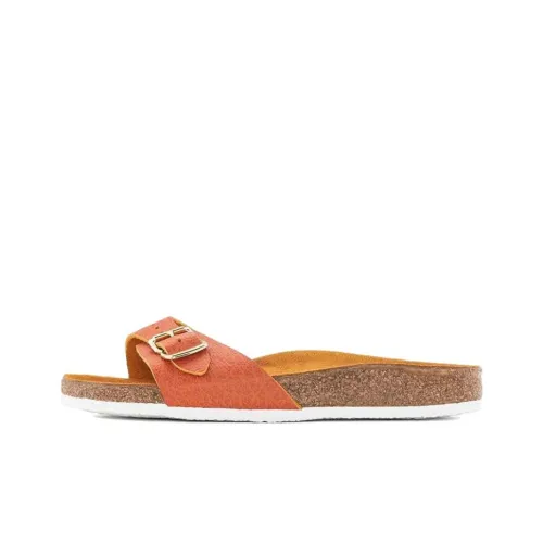 Birkenstock Slide Slippers Unisex Orange Regular